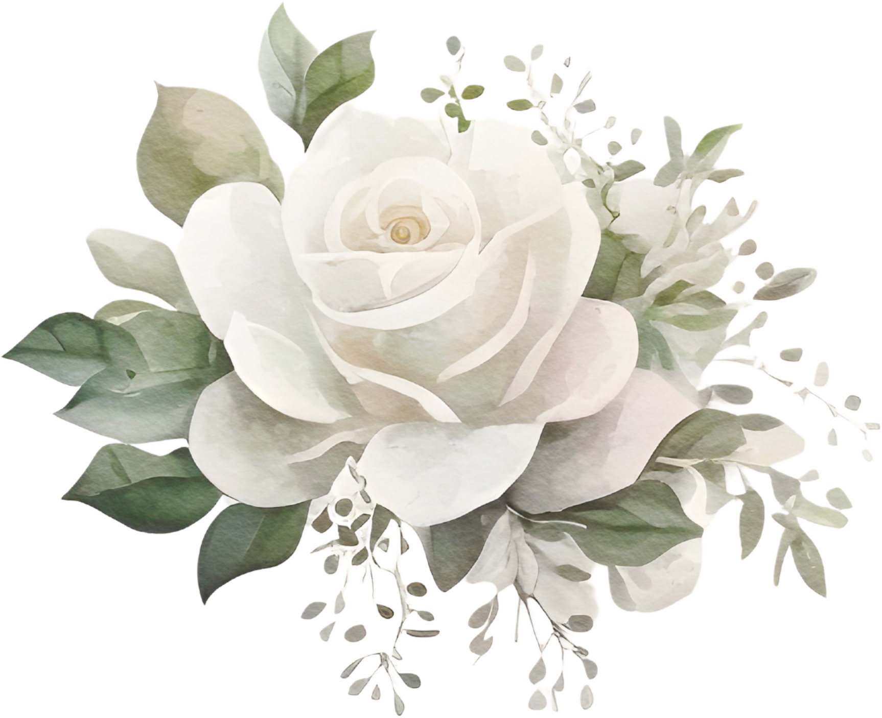 White Rose Flower