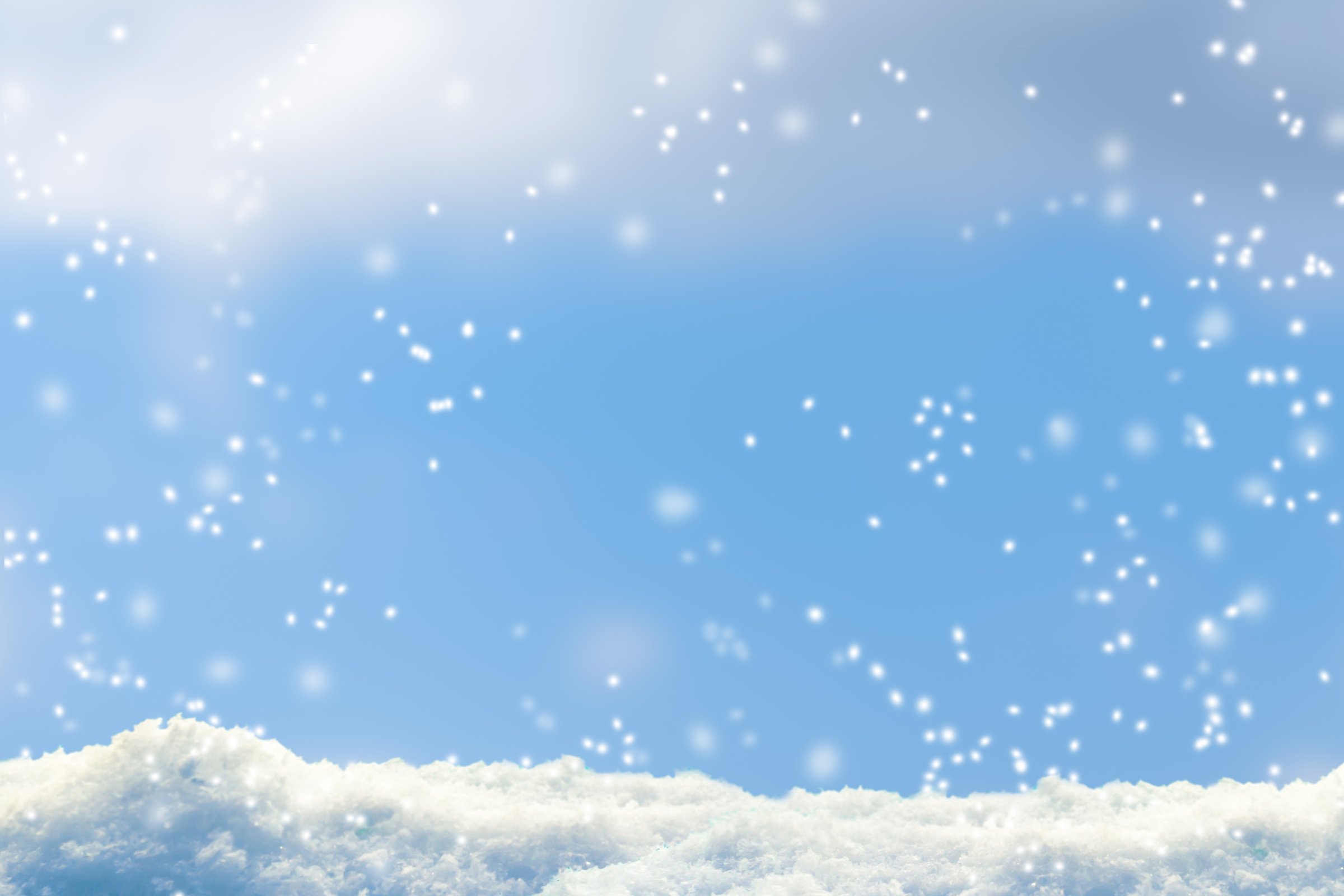 Winter Snow Background